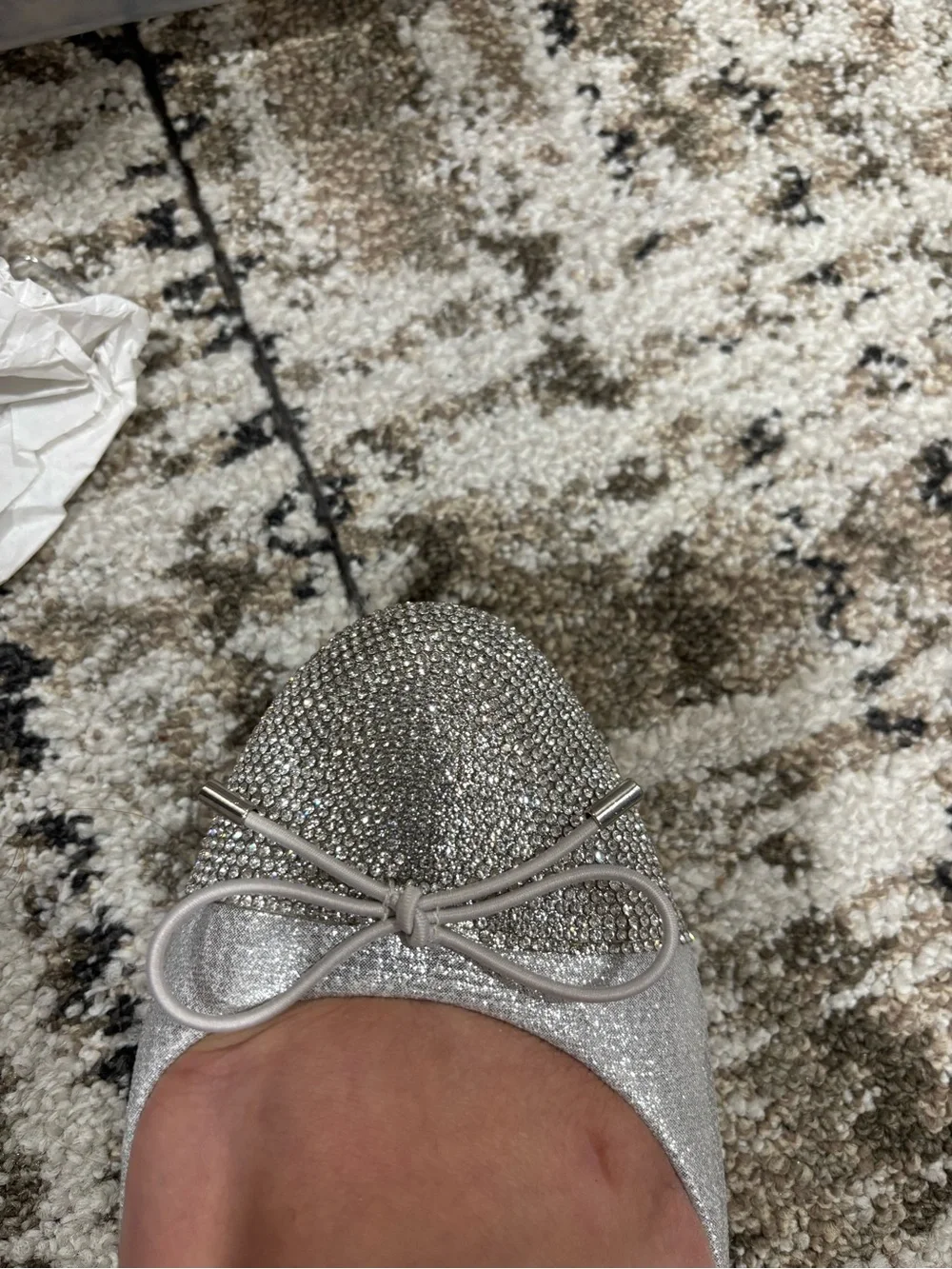 TOP Moda sparkling silver